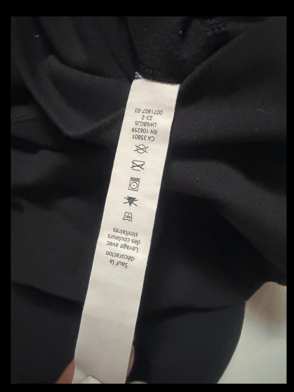 Lululemon Align High Rise 25” Black Nulu Yoga Leggings Size 4 - Picture 7 of 8